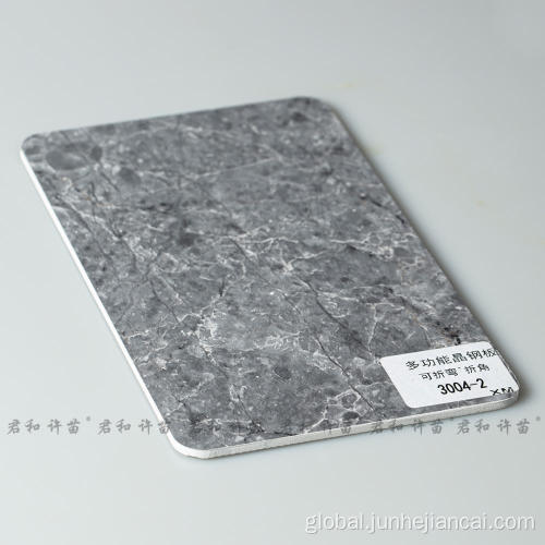 Crystalline steel plate - 3004-2